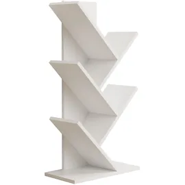 VCM Nulis L Standregal 40 x 30 x 180 cm Weiß