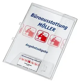 Veloflex Angebotsmappe Crystal DIN A4 transparent,