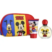 Disney Mickey Mouse Eau de Toilette 50 ml + Shower Gel 100 ml + Kosmetiktasche Geschenkset