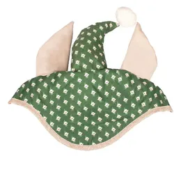QHP Ohrenhaube Weihnachten Print, Pony