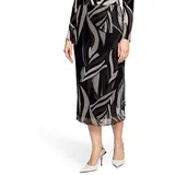 Betty Barclay Midirock Bleistiftröcke Braun/Beige/Schwarz 38