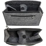 Dune Design DuneDesign Taschenorganizer Filz Tasche Einsatz S Grau