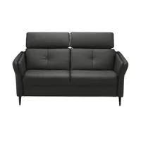 Kollektion Kraft Ledersofa 2,5 - sitzig Cedrik ¦ schwarz ¦ Maße (cm): B: 172 T: 95