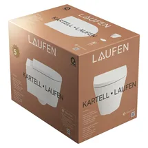 Laufen Kartell Wand-WC mit WC-Sitz Weiß