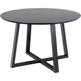 VCM Malika Ø 120 cm schwarz