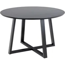 VCM Malika Ø 120 cm schwarz