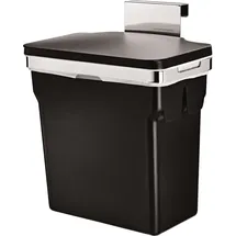 simplehuman Schrank-Abfalleimer 10 l Schwarz