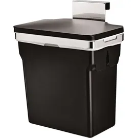 simplehuman Schrank-Abfalleimer 10 l Schwarz