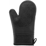 Douceur d'intérieur Topfhandschuhe Küchenhandschuh aus Silikon, 29,5 x 18 cm, SYLKKI, (Küchen-Set) schwarz
