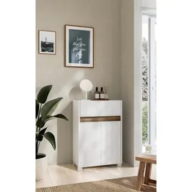Schildmeyer Cosmo Midischrank 56,9 x 84,8 x 33 cm Weiß