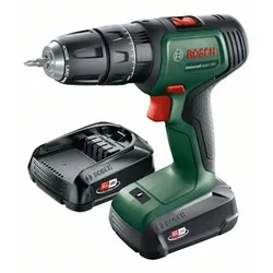 Akku-Bohrschrauber UniversalImpact 18V, 2x Akku PBA 18V 1.5Ah, Tragekoffer