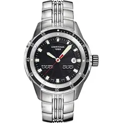 Certina Herren Quarz Kollektion DS Blue Ribbon C007.410.11.051.00 - schwarz,silber - 43mm