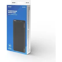 Dörr  Savio power bank BA-05 20000 mAh czarny Lithium Polymer (LiPo) Schwarz