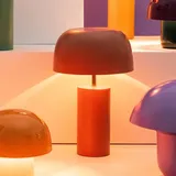Kare DESIGN Tischleuchte Loungy Stahl Terra