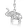 Nenalina Charm Anhänger Elefant Tier Reise 925
