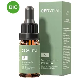 CBD Öl 5% Naturextrakt Premium CBD VITAL