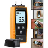 AGT Mobiler 4in1-Feuchtigkeitsdetektor, Batterie-Betrieb, LCD-Display