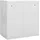 vidaXL Garderobenschrank Stahl 90x45x92,5cm Hellgrau/Grün