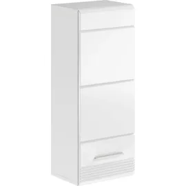 Home Affaire Hängeschrank Malmö, Breite 30 cm, 1 Tür (Türanschlag wechselbar), 2 Einlegeböden in verschiedenen Farben erhältlich, Badmöbel, Badschrank, Schrank, Bad weiß
