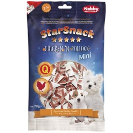 Nobby StarSnack MINI Chicken ́n Pollock für Hunde, 1 Packung (1 x 70 g