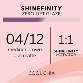 Wella Shinefinity 04/12 cool chia 60 ml