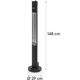 Blumfeldt Heat Guru Plus Infrarot schwarz
