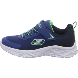 SKECHERS Microspec Ii Zovrix Turnschuhe Ohne Schnürsenkel Navy / Black / Lime 29