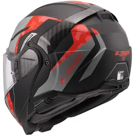 LS2 Ff910 Advant II Glide Black Grey Red, XL