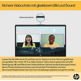 HP 15-fc0355ng, Laptop, mit 15,6 Zoll Display, AMD RyzenTM 5,7520U Prozessor, 8 GB RAM, 512 SSD, RadeonTM Onboard Graphics, Silber, Windows 11 Home (64 Bit)