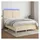 vidaXL Boxspringbett 140 x 200 cm Creme
