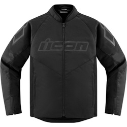 Icon Hooligan CE, Textiljacke - Schwarz - XXL