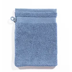 Waschhandschuh blau