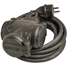 Walther Werke 3-fach Verteiler Steckdose 4,5m H07RN-F3G1,5 39100301045304