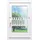 PLAUENER SPITZE Scheibengardine Blüte (Bx H) 88cm * 32cm weiß