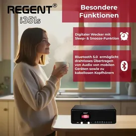 Ferguson Regent i351s Internet Digital (SCHWARZ) - Schwarz