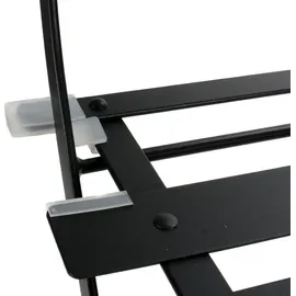 PROGARDEN Bistro-Set 3-tlg. matt dunkel anthrazit