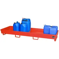 Bauer Südlohn Auffangwanne AO-4/B, lackiert, Feuerrot