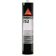 Sika Konstruktionsklebstoff Sikaflex-252 300ml schwarz