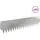 vidaXL Raseneinfassung 20 pcs Metall Silber