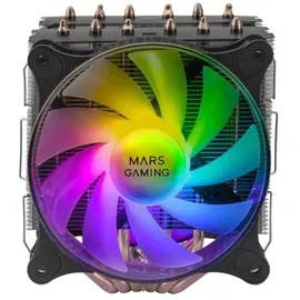 Mars Gaming Mcpu-Xt ARGB Doppel-CPU-Lüfter 120 mm), Schwarz