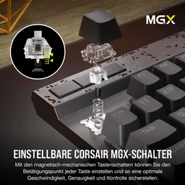 Corsair K70 MAX RGB Tastatur Schwarz