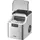 Vevor Eiswürfelbereiter Eisbereiter Eiswürfelmaschine 24 Würfel in 15 Minuten, 20,4 kg / 24 h, tragbarer Eiswürfelbereiter mit Schaufel & Korb, Eismaschine mit 3 Größen für Küche Bar Party
