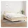 vidaXL Boxspringbett 120 x 200 cm Creme
