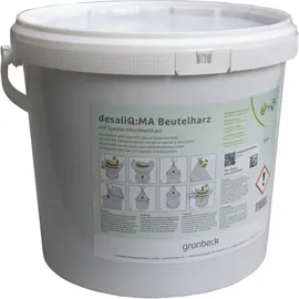 Grünbeck Beutelharz 2 x 6 Liter, im luftdichten Eimer