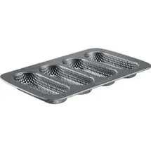 Westmark Brotbackform Mini-Baguette 4 Nester 17 cm