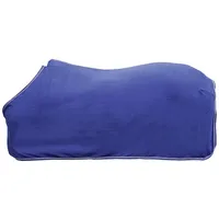 HKM Abschwitzdecke-7901 dunkelblau/silber 165