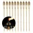 Relaxdays Bambus Ölfackeln 90 cm braun 10er Set
