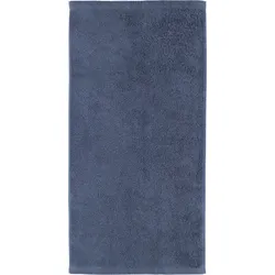 Lifestyle Sport Handtuch 50 x 100 cm glatt dunkel marineblau