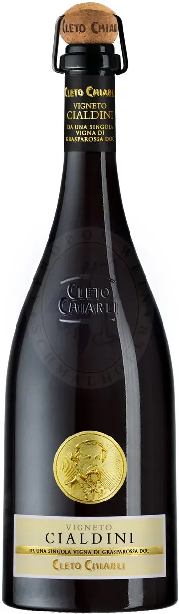 Vigneto Cialdini Frizzante Secco Lambrusco Grasparossa di Castelvetro DOC Cleto Chiarli 0,75l