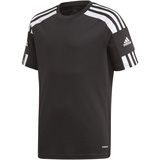 adidas Unisex Kinder Squadra 21 Jersey Y Kurzarm Shirt, Black/White, 140